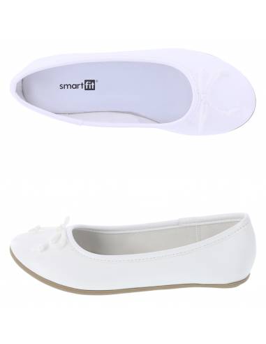 white flats payless