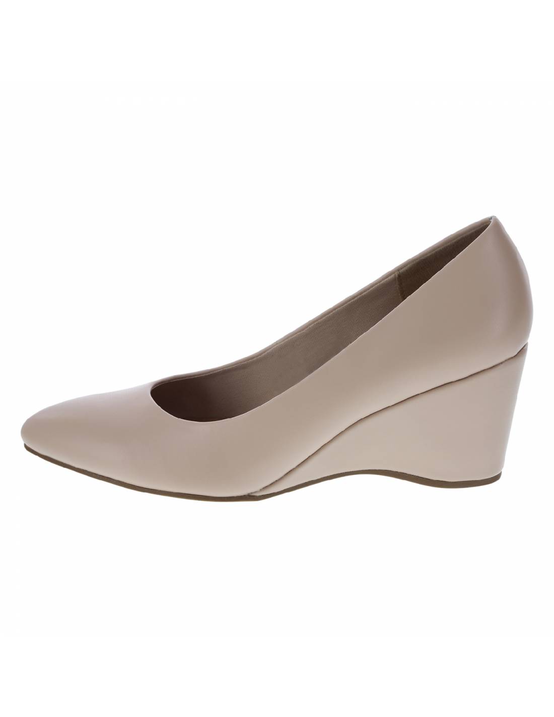 Nude wedge dress shoes outlet