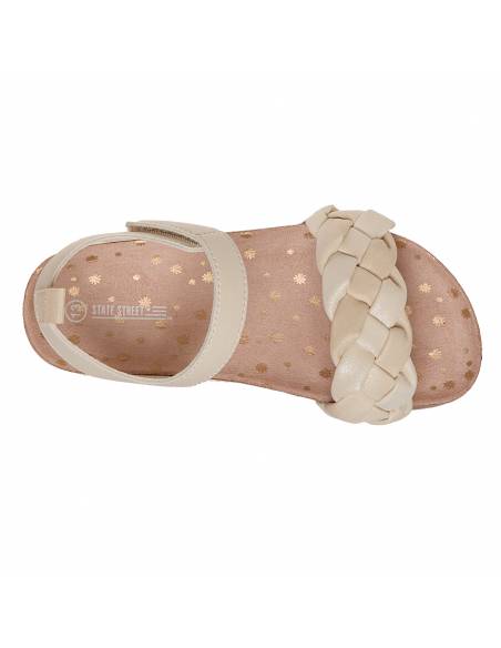 Sandalias planas para niña
