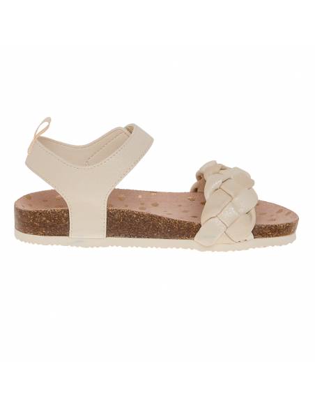 Sandalias planas para niña