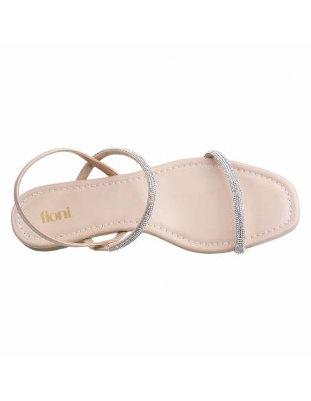 Women's Shimmer Flat Sandals - Image 3