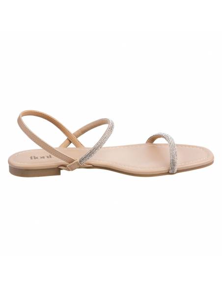 Women's Shimmer Flat Sandals - Image 5