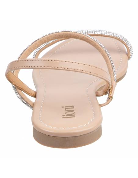 Women's Shimmer Flat Sandals - Image 6