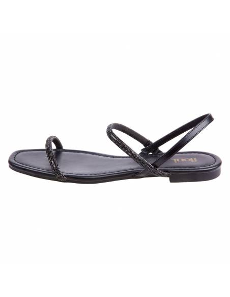 Women's Shimmer Flat Sandals - Image 4