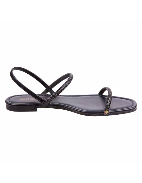 Women's Shimmer Flat Sandals - Image 5