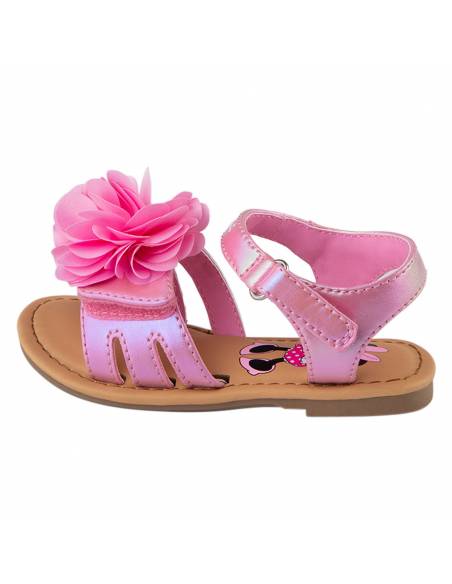 Girl's Toddler Minnie Flowers Sandals - Image 3