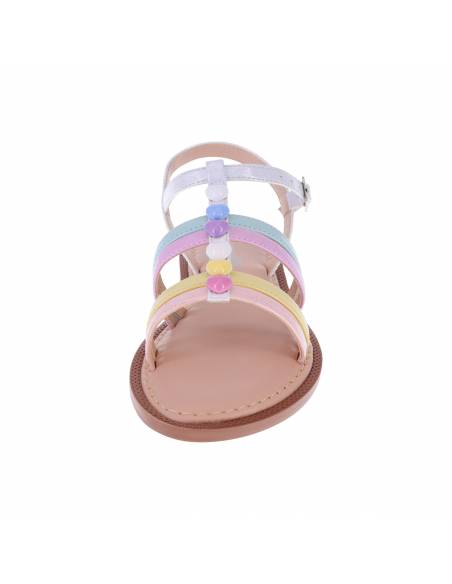 Sandalias planas para niña pequeña
