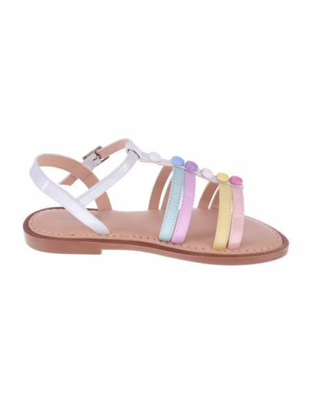 Sandalias planas para niña pequeña