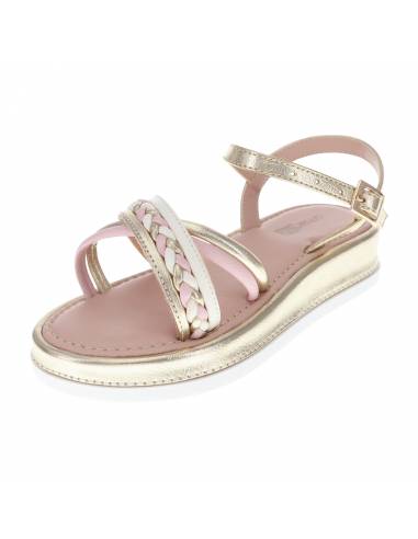 Sandalias planas para niña