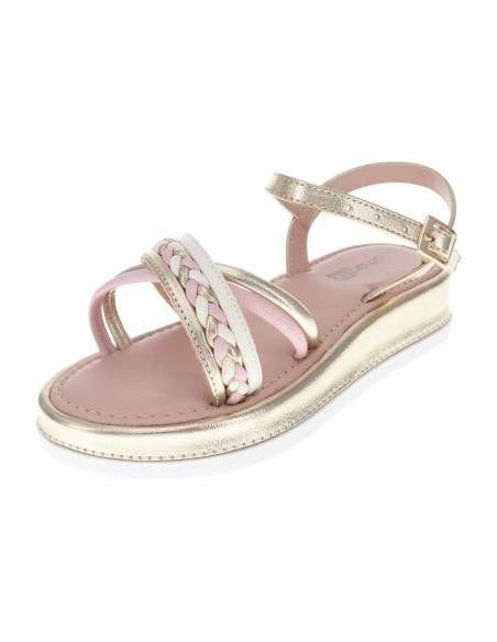Sandalias planas para niña