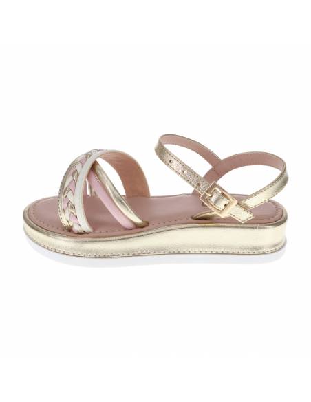 Sandalias planas para niña