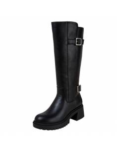 Women's Auntie Tall Moto Boots - Image 3 2