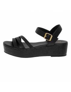Women's Raffia Tati Wedge Sandals - Image 4