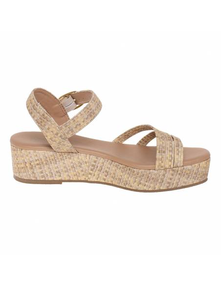 Women's Raffia Tati Wedge Sandals - Image 5