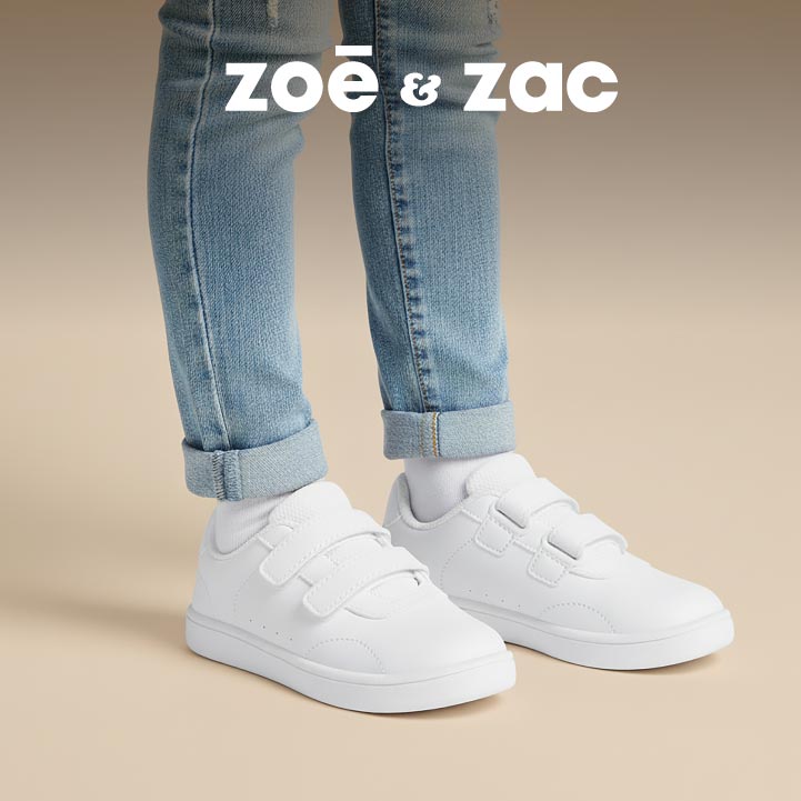 Zapatos de tacón rojo Zoe & Zac en acabado charol, mostrando ajuste cómodo y elegante.