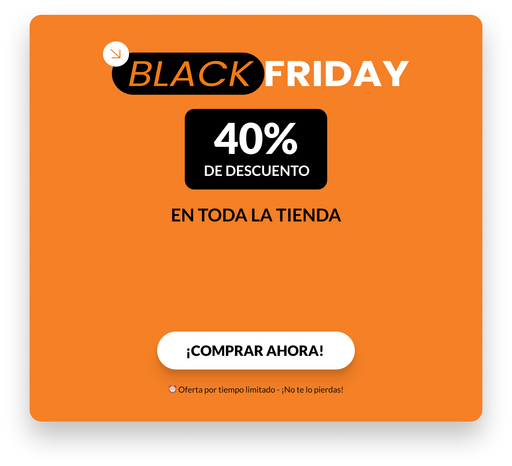 Black Friday sale